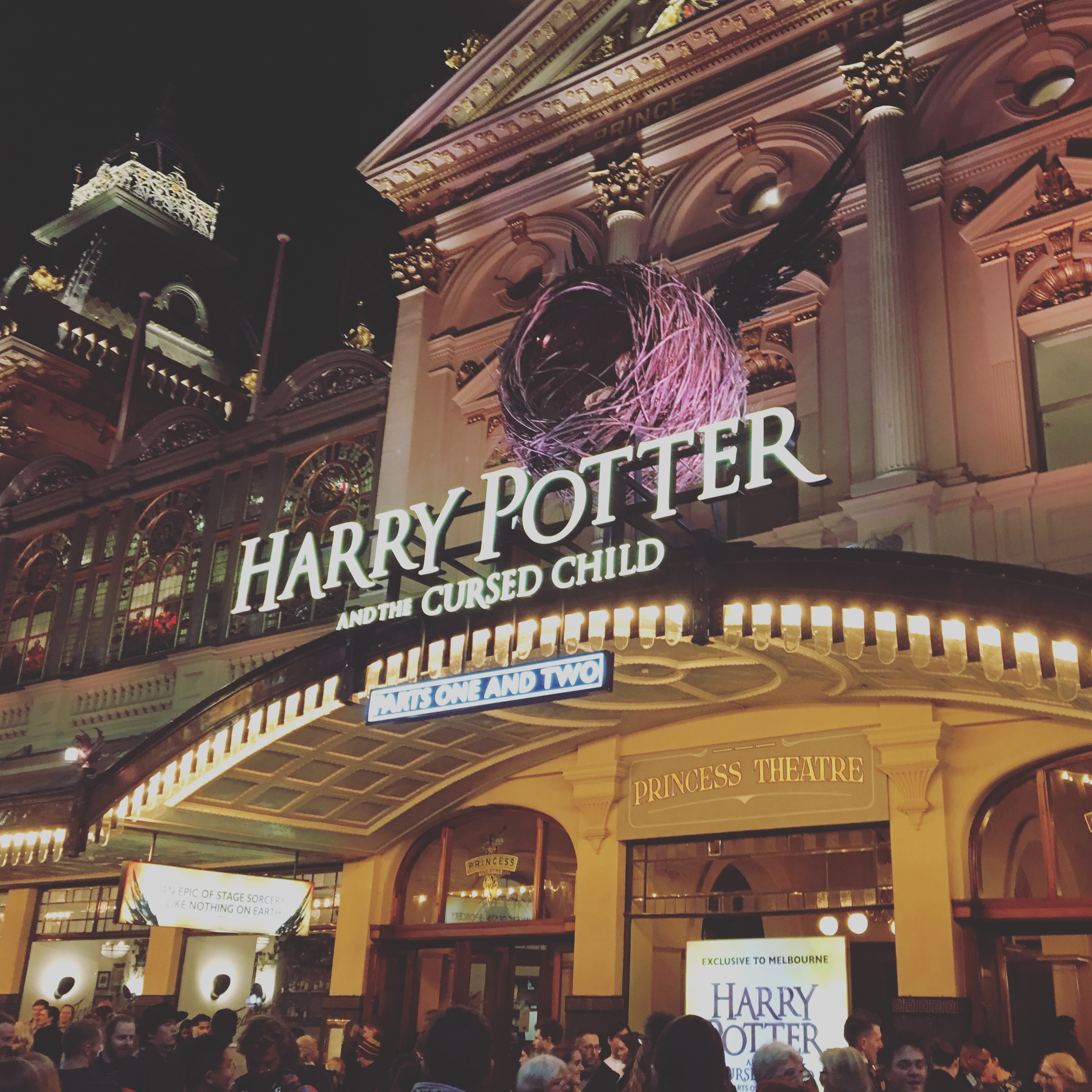 harry potter and the cursed child exterior