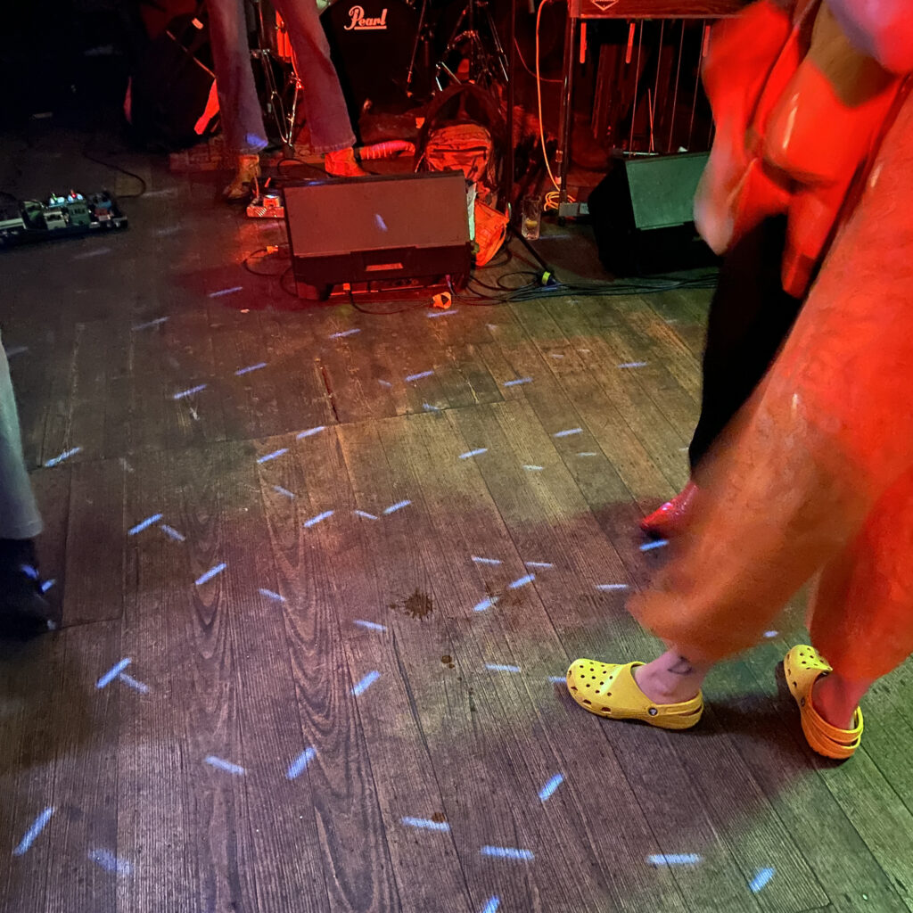 lights on the dance floor at the gem