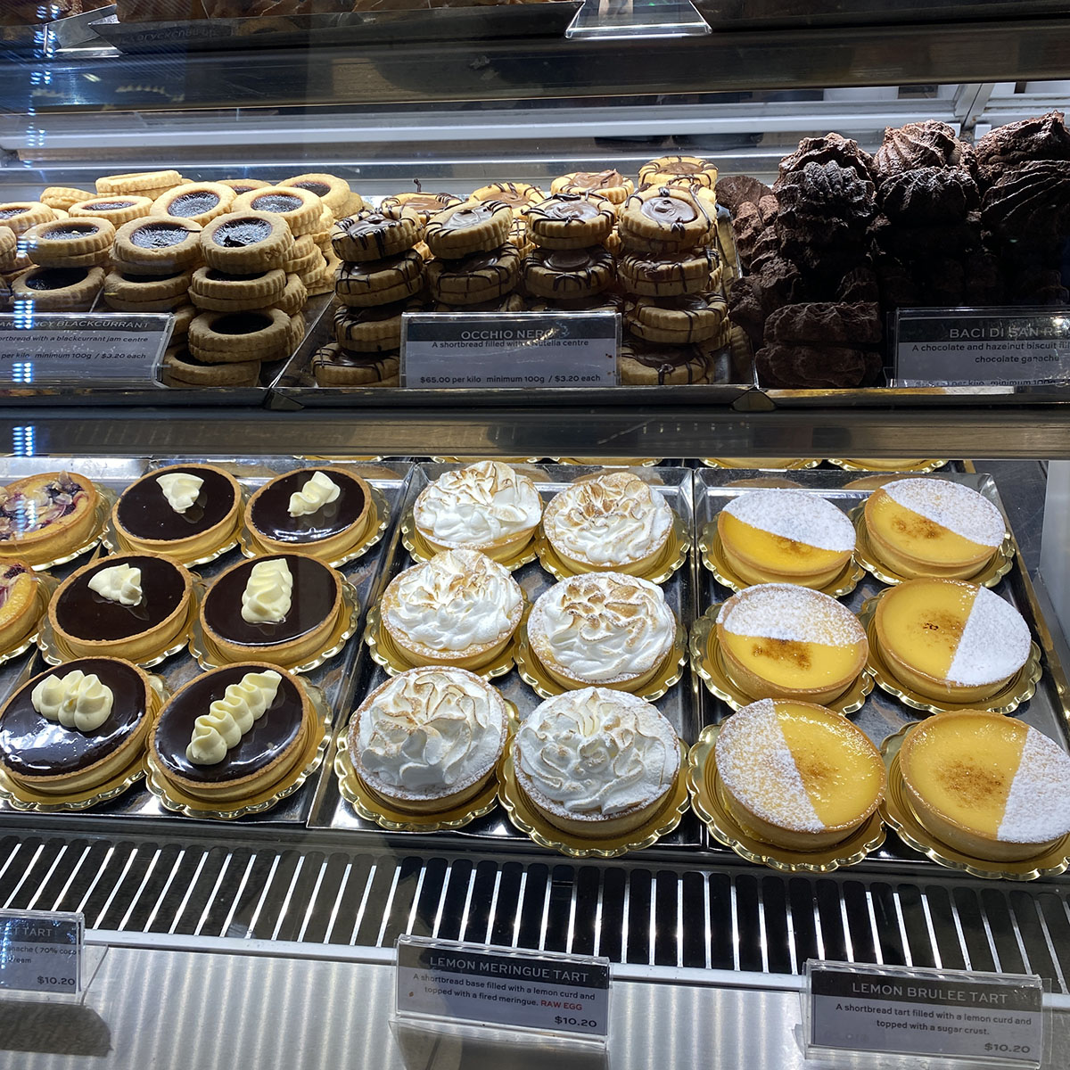 some of brunetti's delicious cakes