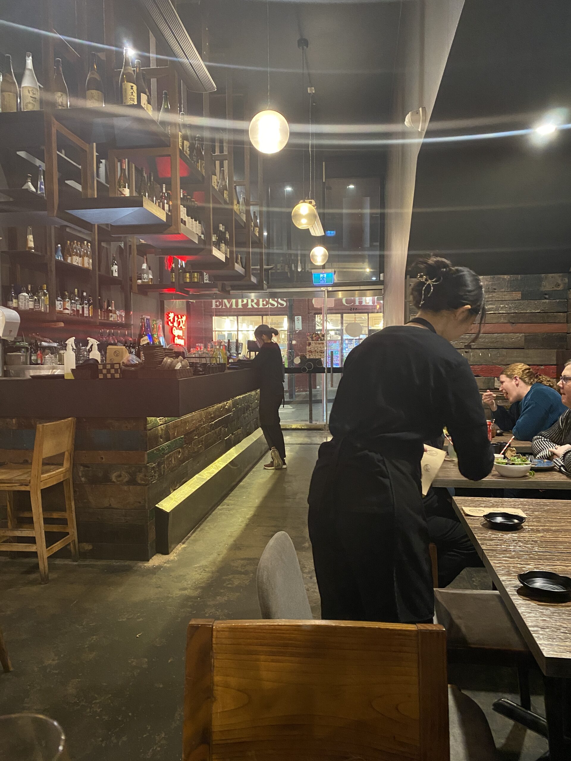 Inside Gyoza Gyoza - 115 Little Bourke Street Melbourne