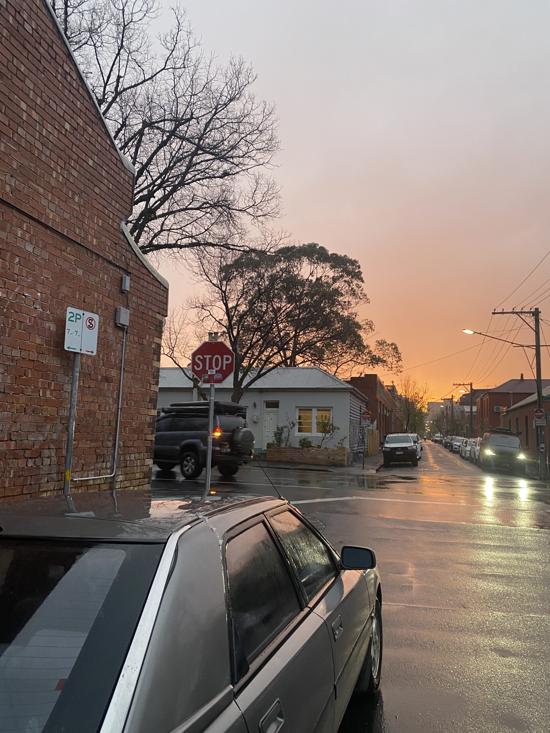 sunset fitzroy - rose st